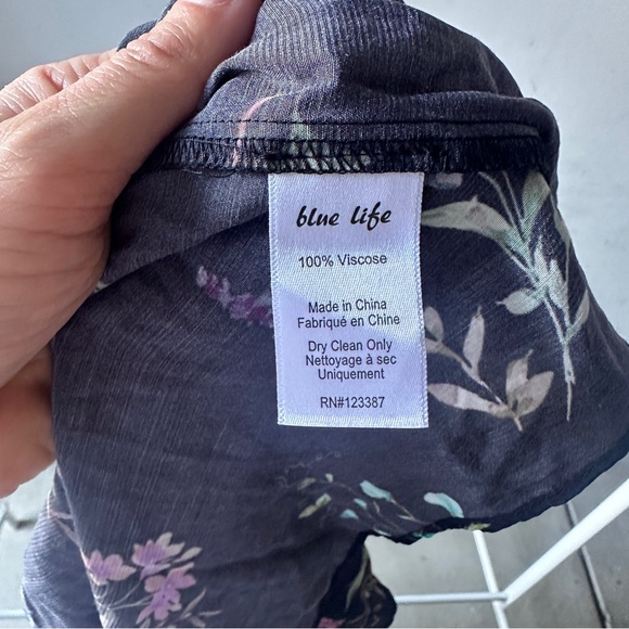 Blue Life Viscose Floral Dress - Picture 2 of 5